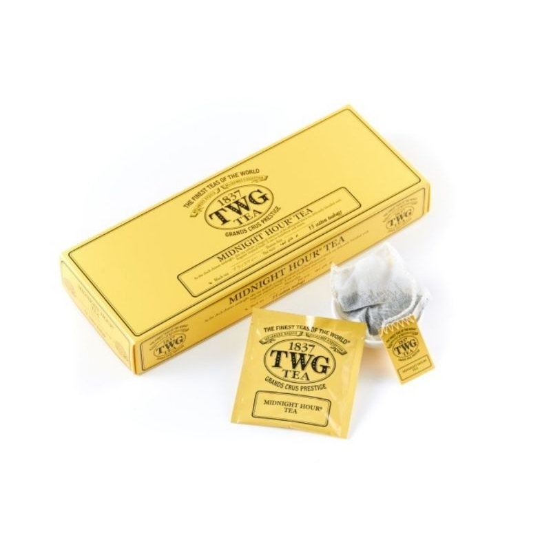 

TWG Tea Midnight Hour Tea Teh Celup Hitam Teabag 15 Cotton Teabags