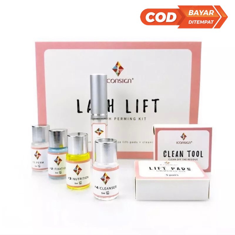 beautee - Iconsign Lash Lift Original 100% - pelentik bulumata 1set