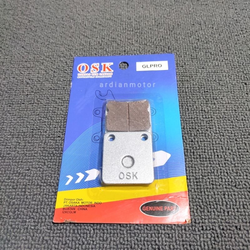 Dispad Kampas Rem Cakram Depan GL Pro / Belakang KLX 150/Kampas Rem Belakang KLX/Kampas Rem Depan GL
