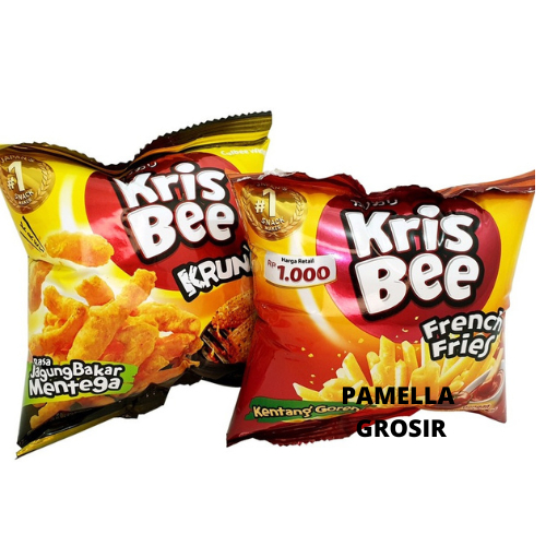 

KRISBEE FRENCH FRIES 24gr KRUNCHY 40gr JAGUNG BAKAR MENTEGA ECERAN RENCENG MAKANAN RINGAN