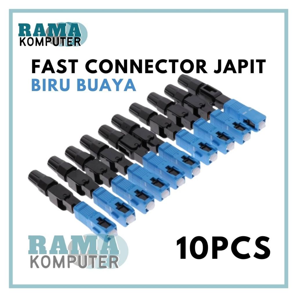 FIBER FAST CONNECTOR JAPIT /BUAYA 10PCS