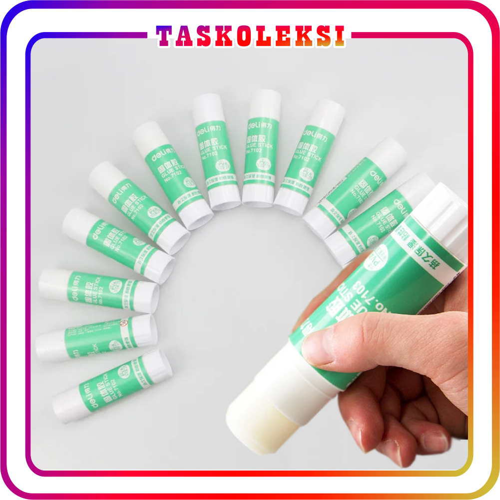 

☛TK☚ Lem Glue Stick Putih / Lem Kertas Batangan 9gr S109