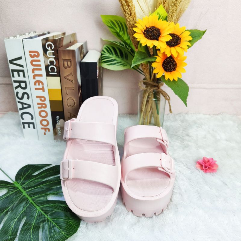 Sandal Slop Wanita Slide platform Size 36-40