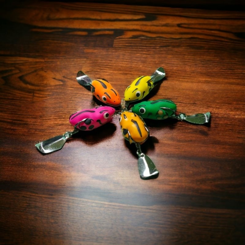 Soft frog umpan casting gabus