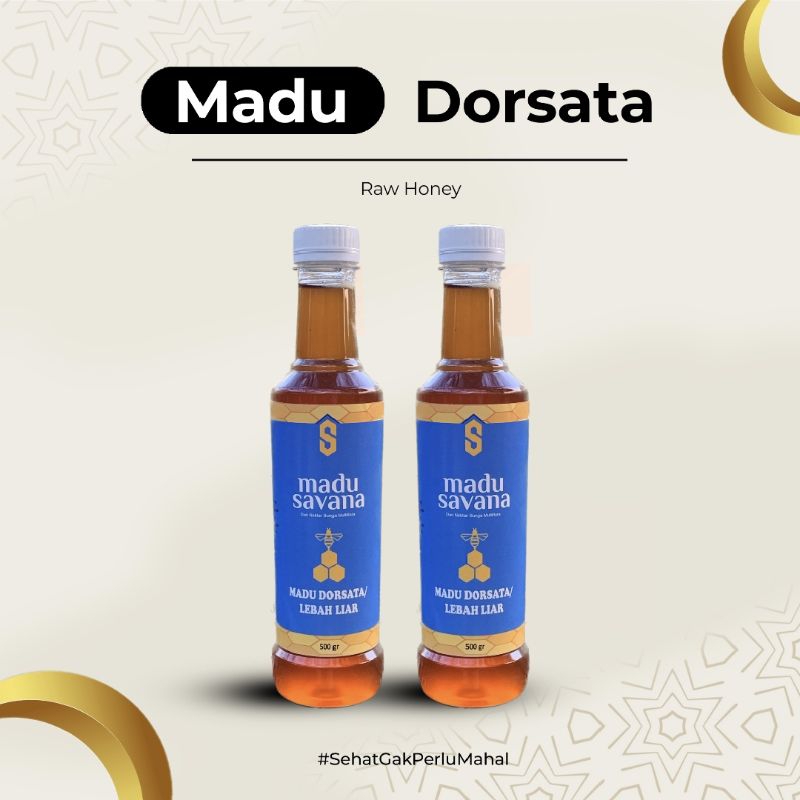 

Madu Savana Hutan Liar Dorsata 500gr