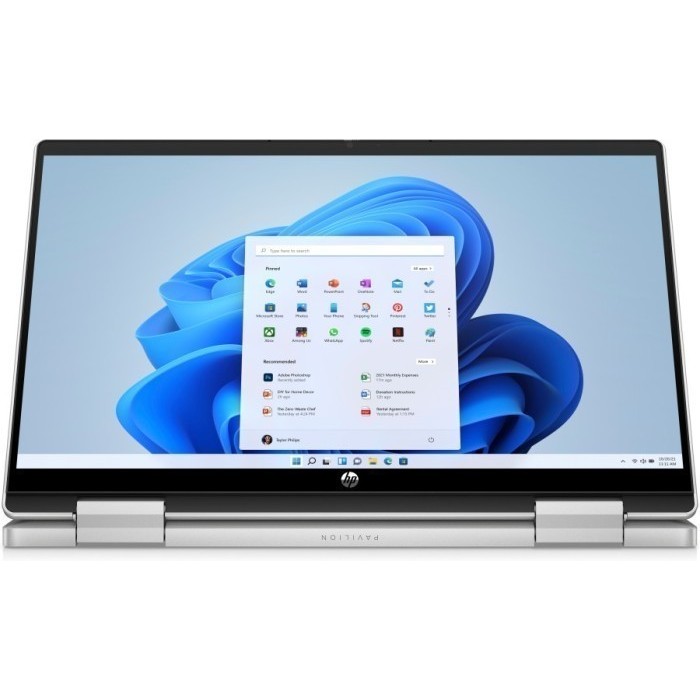 HP PAVILION X360 CONVERT EK0160TU (SILVER) : INTEL CORE I3-1215U,8GB,512GB SSD,14"FHD IPS 250NITS,IN