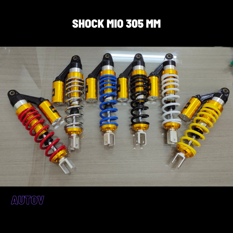 Shockbreaker Shock Tabung Belakang Mio 305 mm Mio J Mio Smile Fino Xeon Shock Motor