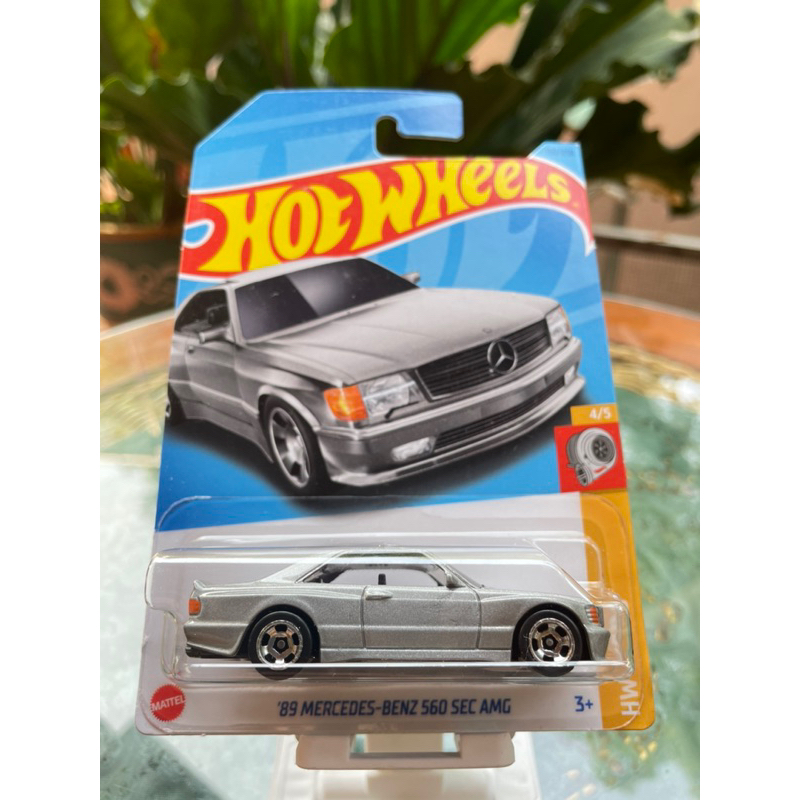 Hot Wheels Mercedes Benz 560 Sec AMG silver