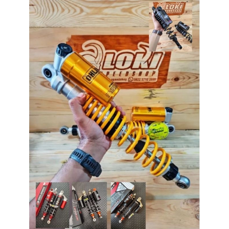 Shock Shockbreaker SC 360 380 400 420 Double click GTX Grasstrack Trail ATV Honda Win Bebek KLX Dtra