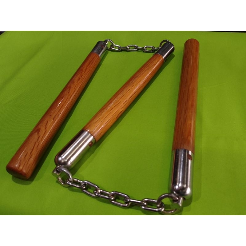nunchaku triple stik kayu