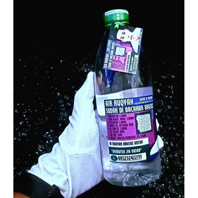 

Air Zamzam Asli 600ml Air Ruqyah Khusus Pemutus Jin Nasab