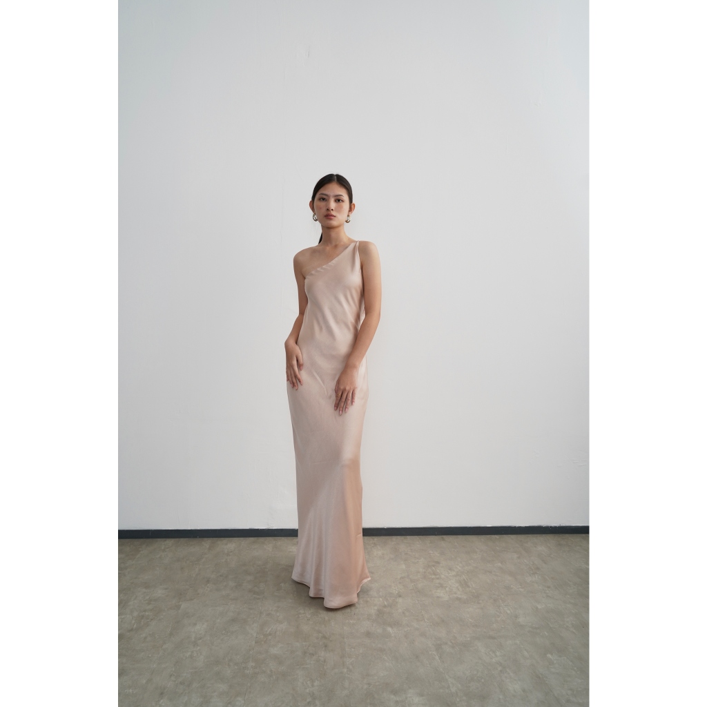 PAFON Celie Dress - Champagne