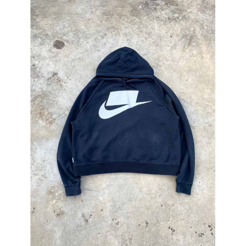 Nike Nsw big Logo Black Hoodie