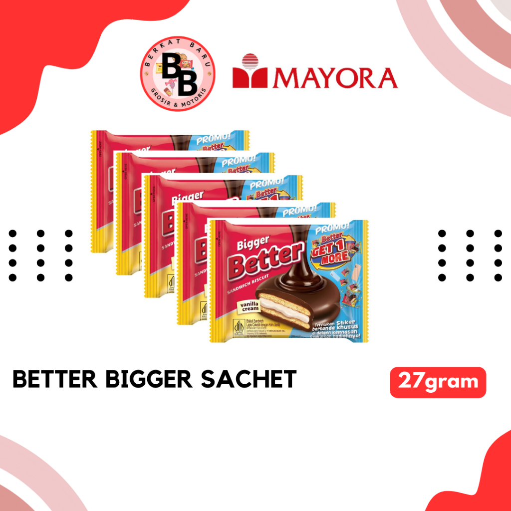 

[BB SNACK] Better Bigger Sachet 27gram HARGA PER PACK ISI 10PCS