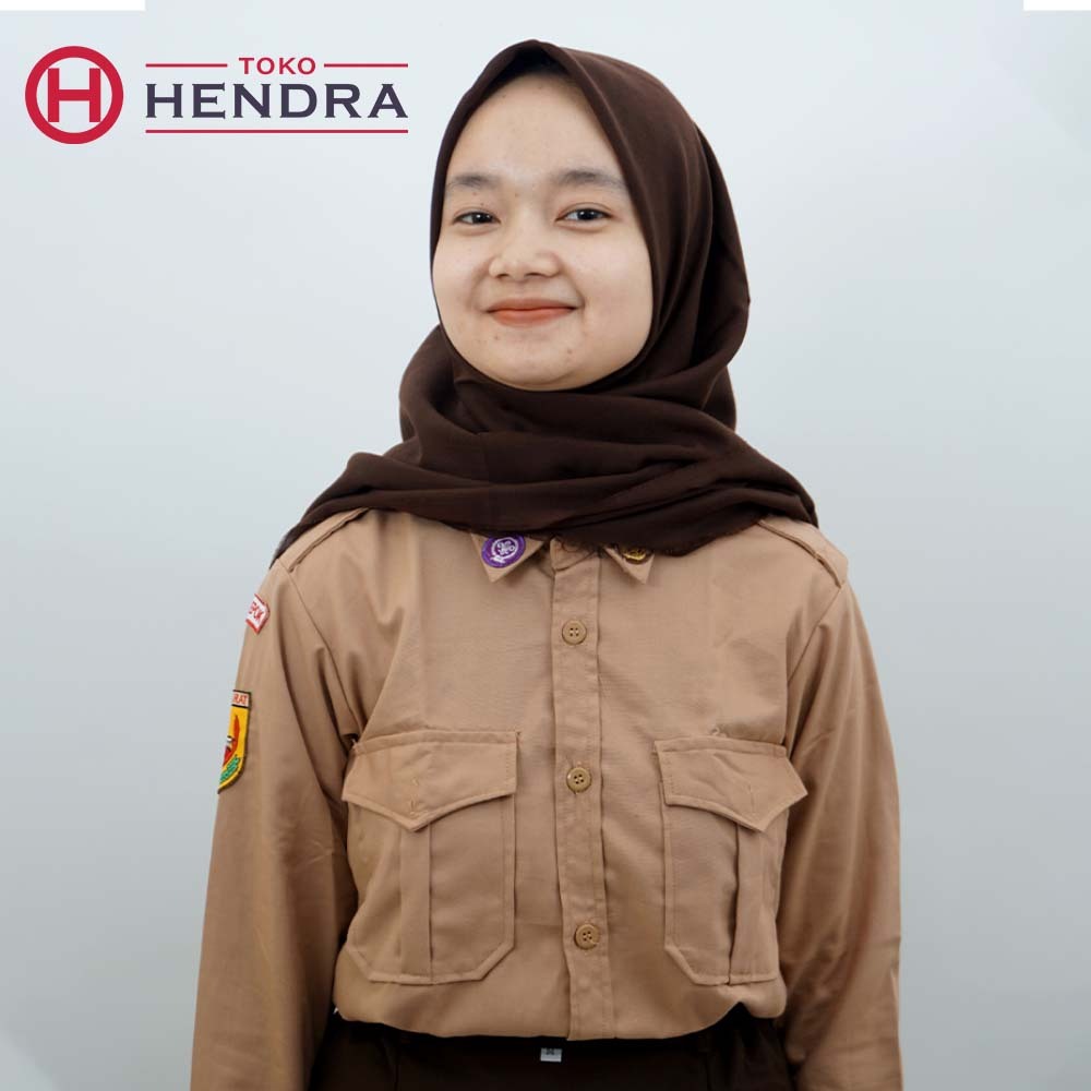 pramuka penggalang perempuan Baju pramuka penggalang perempuan tangan panjang | Seragam sekolah SD S