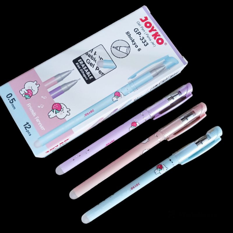 

Pen Jel Pen Gel Bisa Di Hapus Joyko GP-333 Shokyo 6