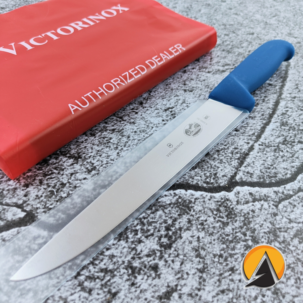 Pisau boning and sticking knife victorinox 20 cm blue original swiss 5.5502.20