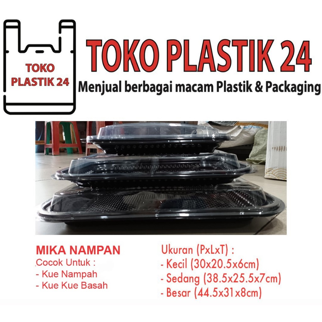 (1set) MIKA NAMPAN KUE BASAH / MIKA NAMPAN HANTARAN