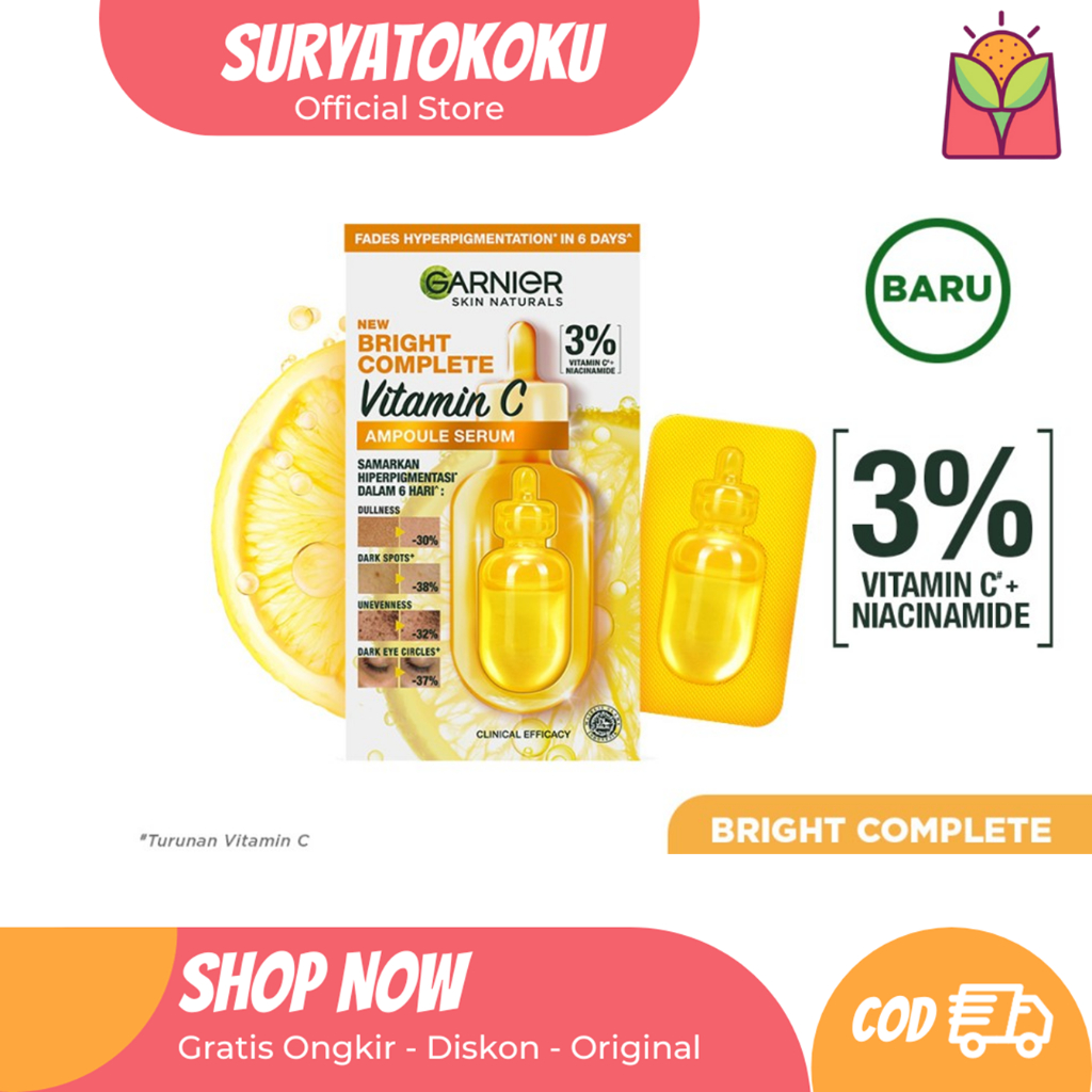 Garnier Bright Complete Hyperpigmentation Ampoule Serum