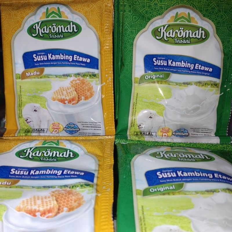 

susu kambing etawa KAROMAH INSANI renteng isi 10 sachet