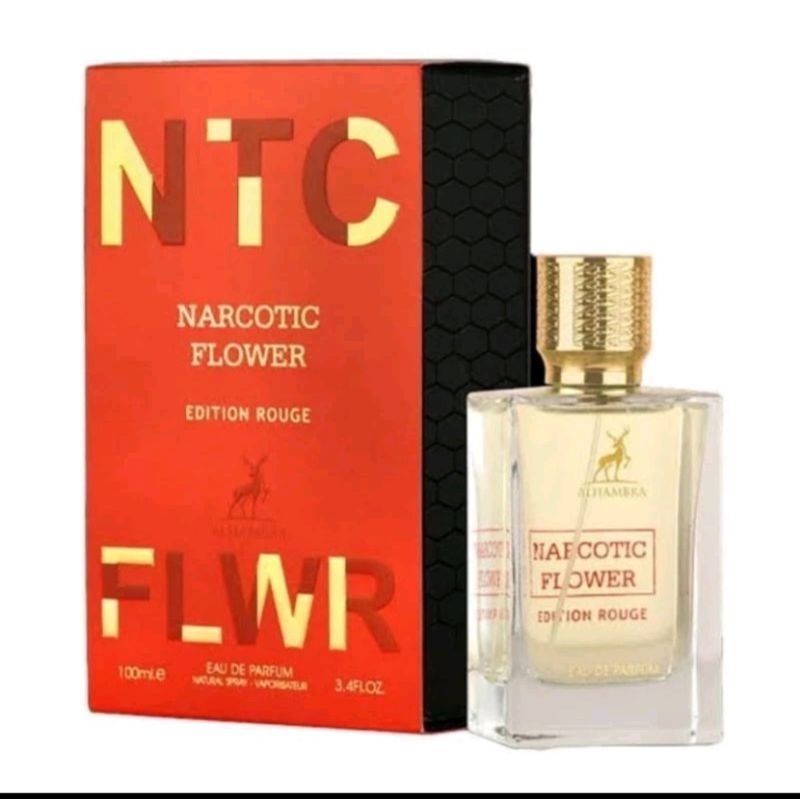 PARFUME NTC NARCOTIC FLOWER ROUGE BY MAISON ALHAMBRA