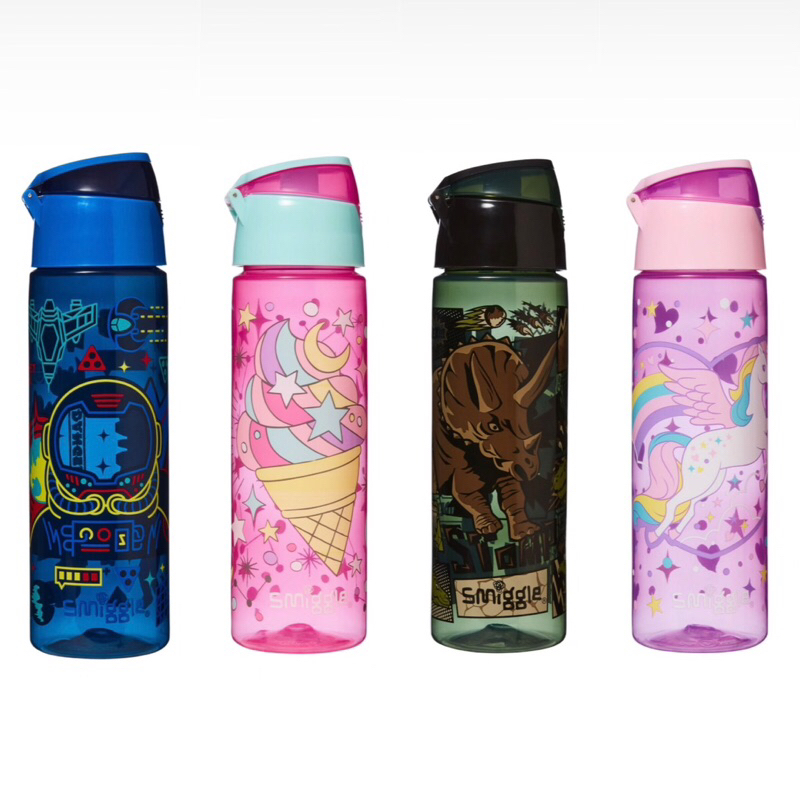 Smiggle Beyond Flip Lid Drink Bottle 680Ml
