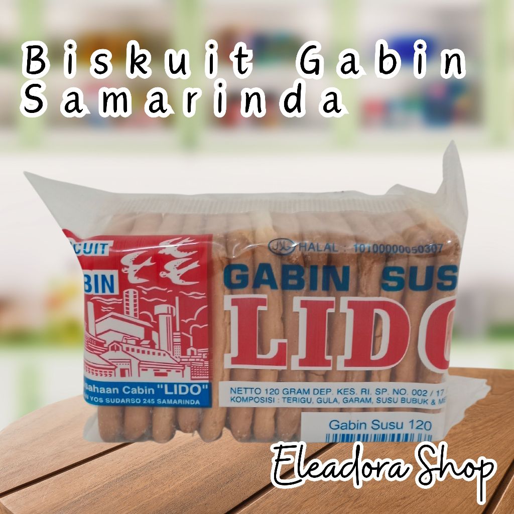 

Biskuit Gabin Lido Samarinda - Rasa Susu - Kemasan Kecil