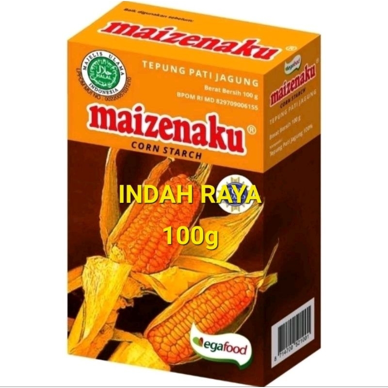 

TEPUNG PATI JAGUNG MAIZENAKU / CORN STARCH 100g perktk