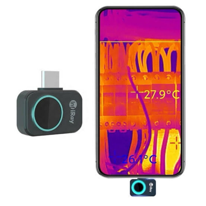 infiray P2 Pro with Micro Lens Thermal Camera for iOS