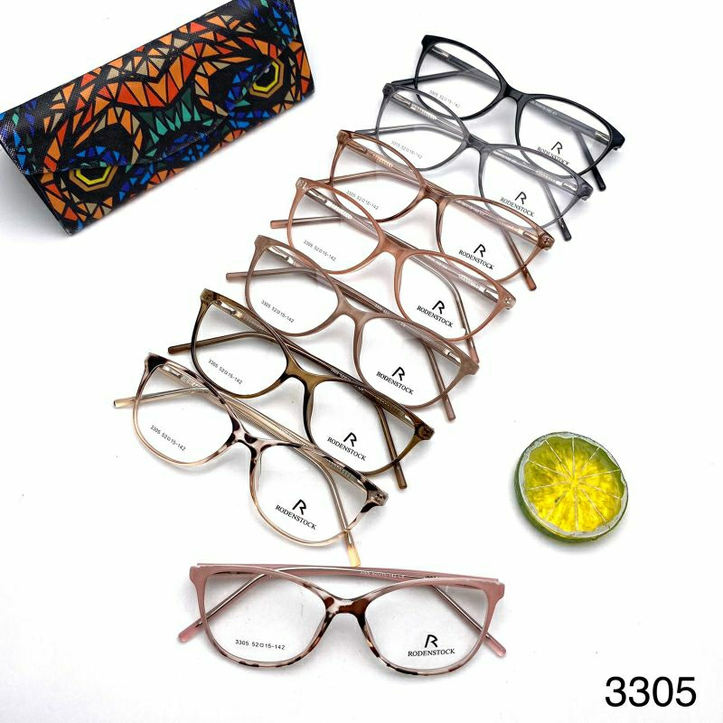 frame kacamata rodenstock unisex (pria &amp; wanita)