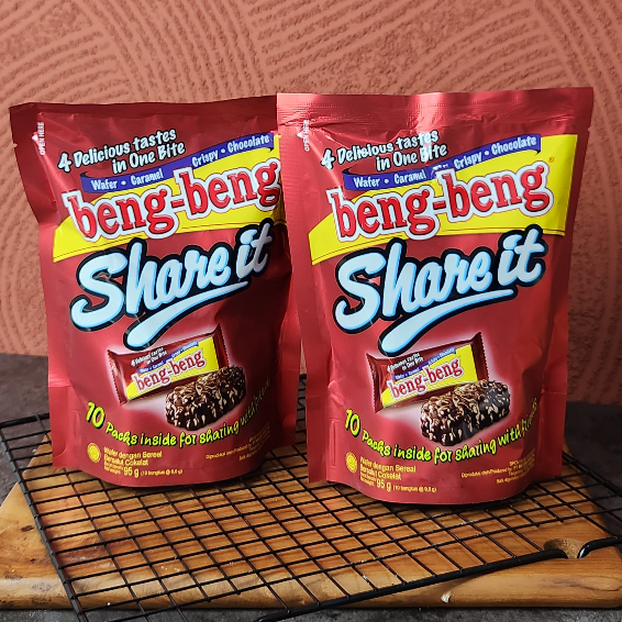 

Beng Beng Wafer Coklat Share It Pouche / Kalpa Share It isi 10 Pcs