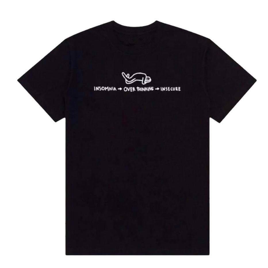 T SHIRT insomnia PRIA/WANITA BASIC SIMPLE ELEGAN