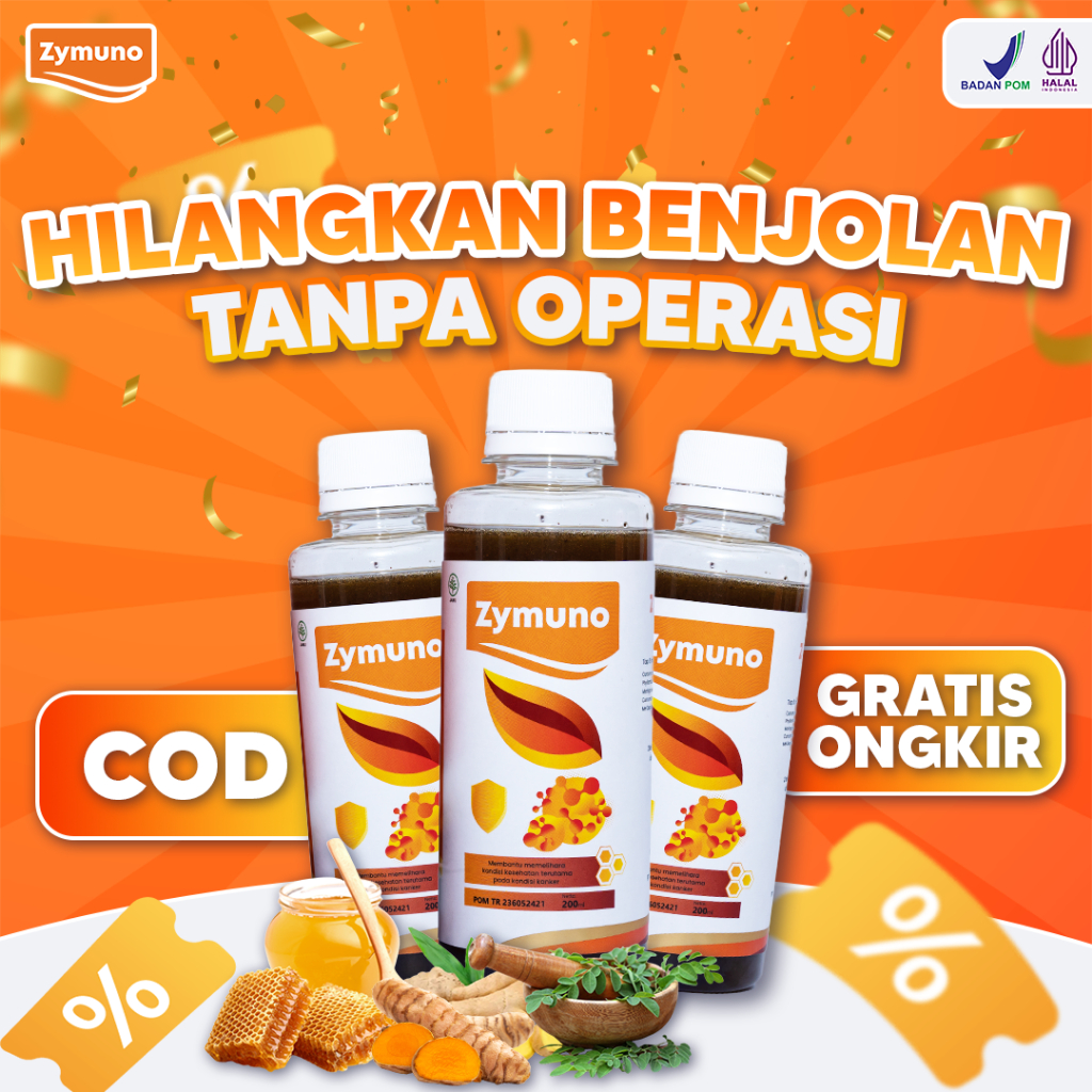 

ZYMUNO PAKET 3 BOTOL - Original Distrinutor Resmi Herba Herbal Brantas Radikal Bebas Halal BPOM