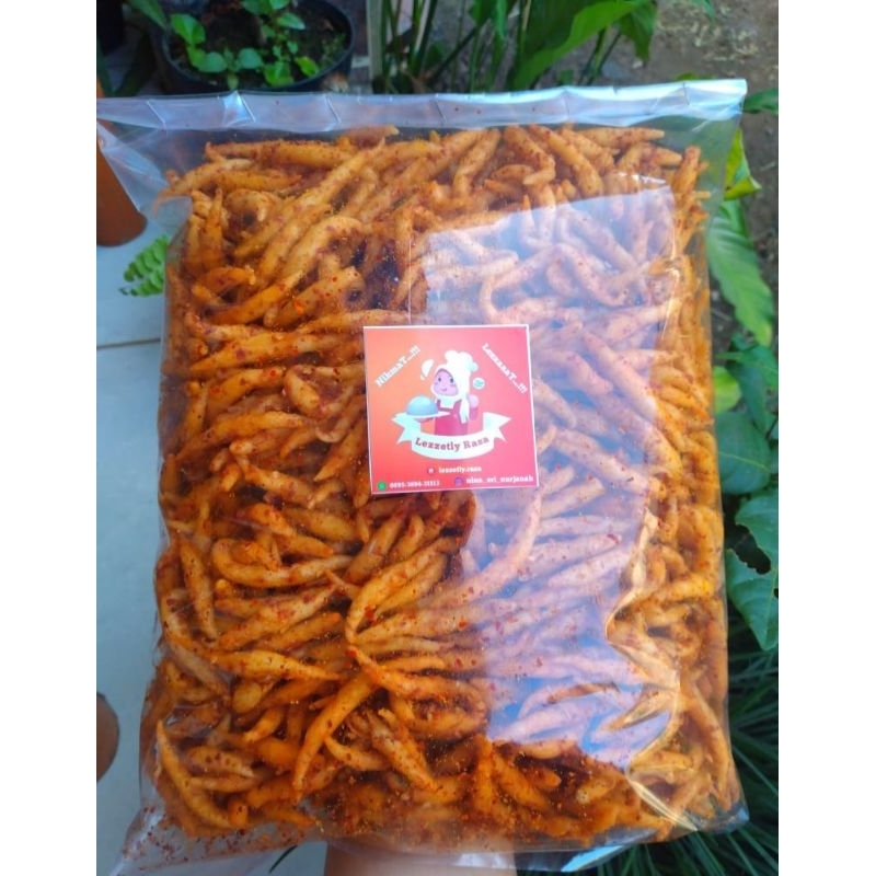 

Tiktuk Cikruh Citruk Cikruh Khas Garut (Lezzetly Rasa) Pedas Daun Jeruk 1KG