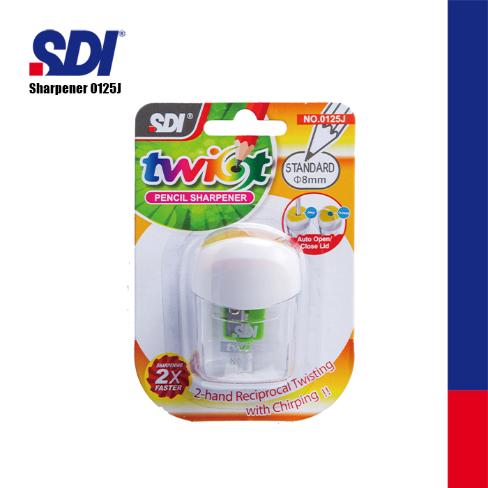 

SDI 0125D Serutan Pensil Kecil Twist / Twist Pencil Sharpener