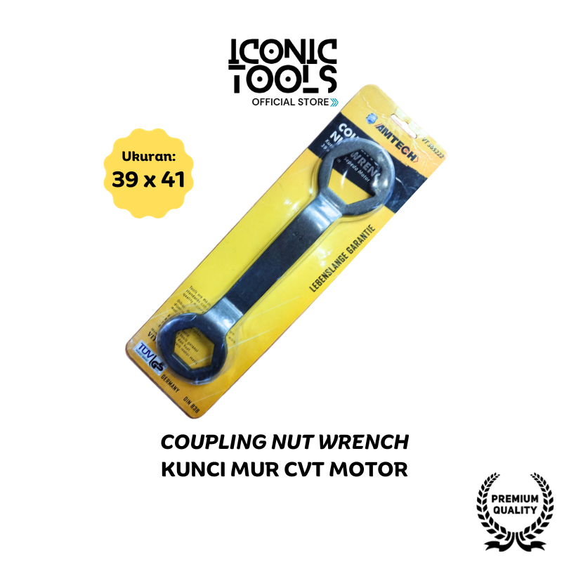 Kunci CVT Motor Matic 39x41 AMTECH Kunci Ring Mur CVT Matic Coupling Nut Wrench 39 x 41