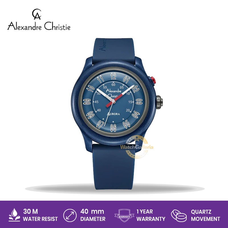 Jam Tangan Pria Alexandre Christie Aurora AC 9397 MH RIGBU Original Murah