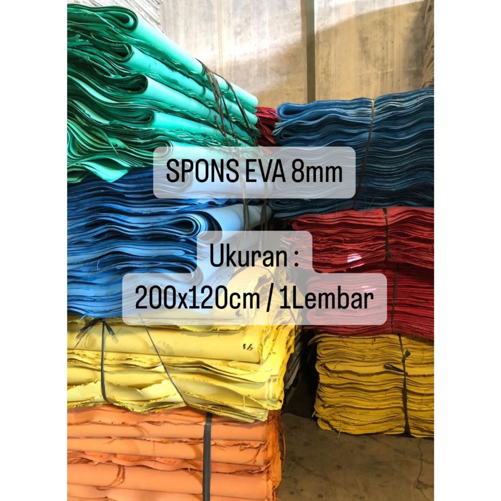 spons eva EVA Foam / Spon Ati 8mm spons eva 8mm media kreasi ukuran 220x120cm / 1Lembar media keraji