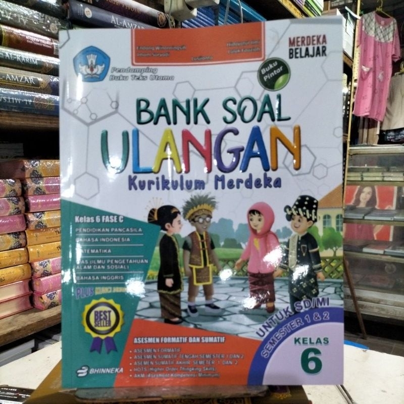BUKU BANK SOAL UNTUK KELAS 6 SD KURIKULUM MERDEKA
