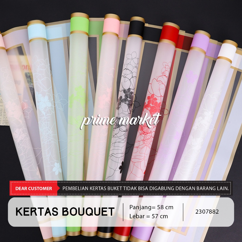 

Kertas Buket Motif Bunga Buket Bunga Flower Wrapping Kertas Bunga Flower Paper Cellophane (2307882)