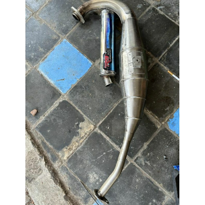 knalpot ninjarr R9 ORY seri sentul bekas masih utuh