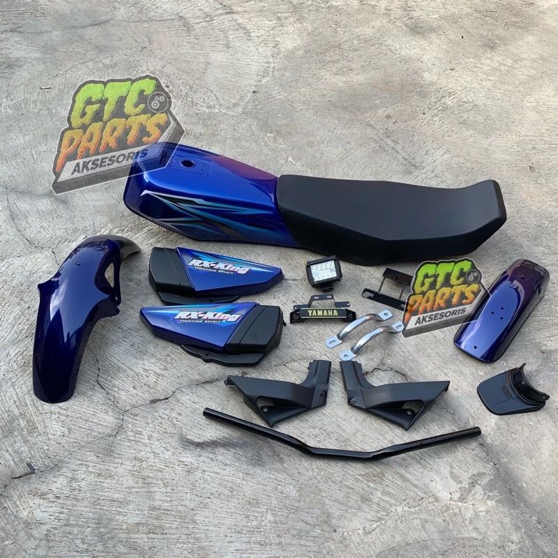 paket cover body fullset Yamaha RX king tahun 2003 2004 kwalitas original