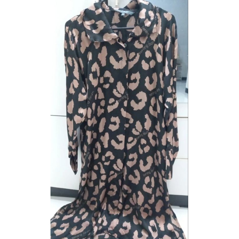 leon shirt dress benang jarum