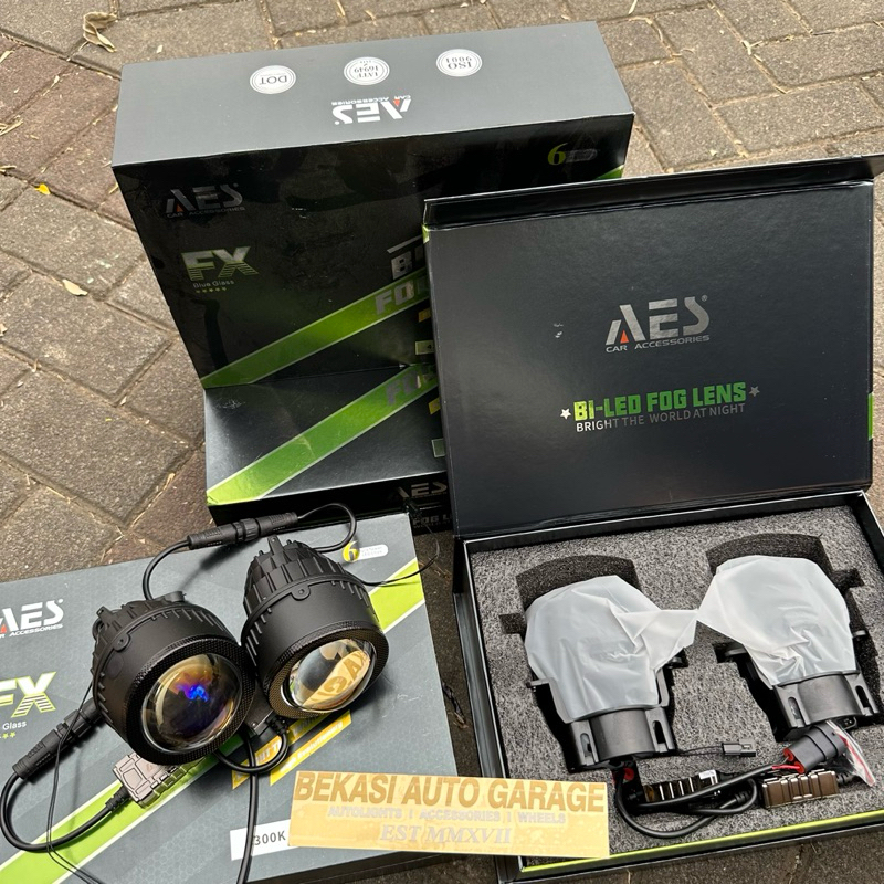 BILED FOGLAMP 3 WARNA FX BLUEGLASS