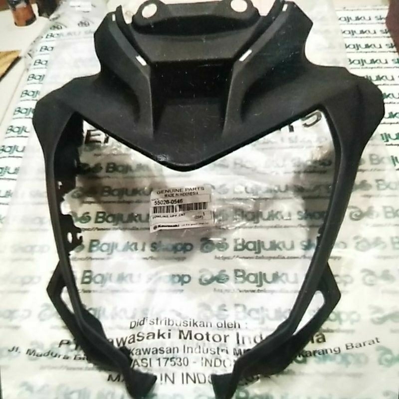 batok cover headlamp lampu depan z250sl z250 sl z 250sl ori kmi