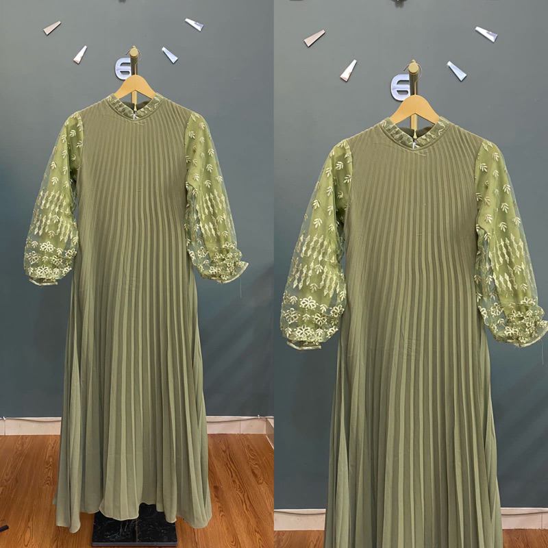 GAMIS PLISKET LD 130cm (M-5L)| GAMIS JUMBO| GAMIS| GAMIS TERBARU| GAMIS MEWAH| GAMIS PESTA| GAMIS KO