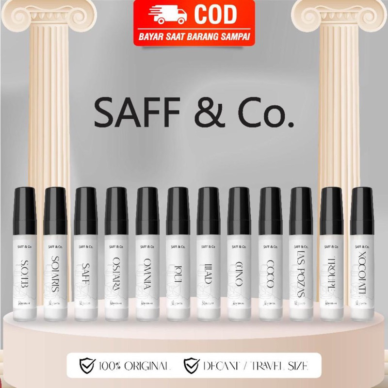 SAFF & Co Parfum (Share in Jar/Travel Size/Tester) | SOTB CHNO 0mnia Loui Ostara ILIAD Saff Solaris 
