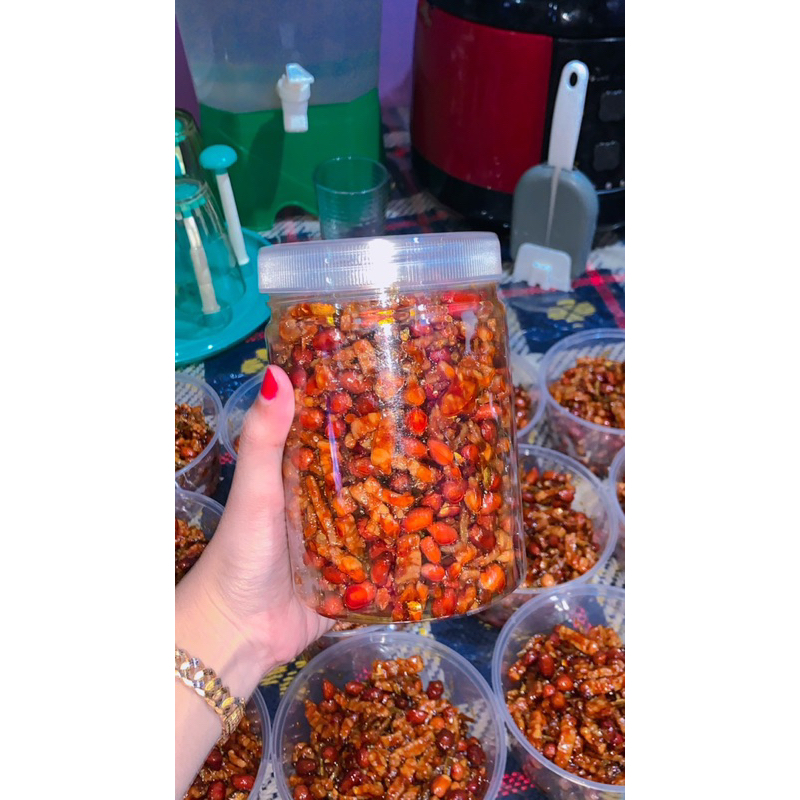 

JUMBO Sambal Tempe kacang teri Garing Pedas by dapur makdila best seller Terenak