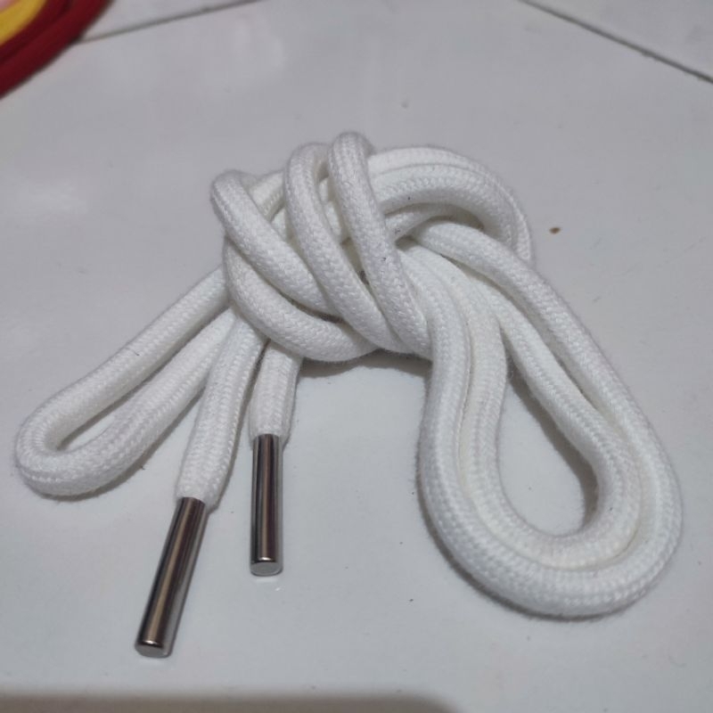 tali hoodie 8mm / putih