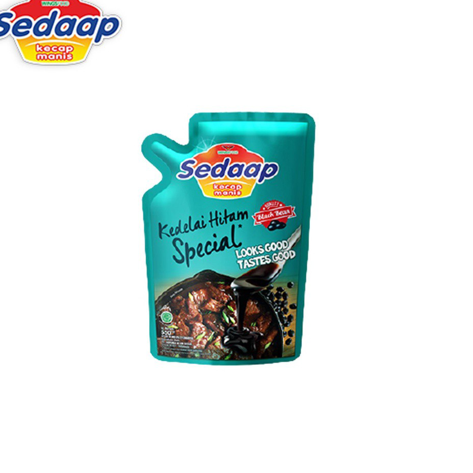 

Terupdate SEDAAP Kecap Manis Kedelai Hitam Spesial Pouch 520ML